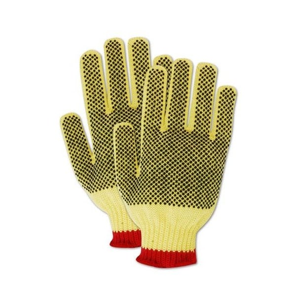 Coated Gloves, Yellow, 8